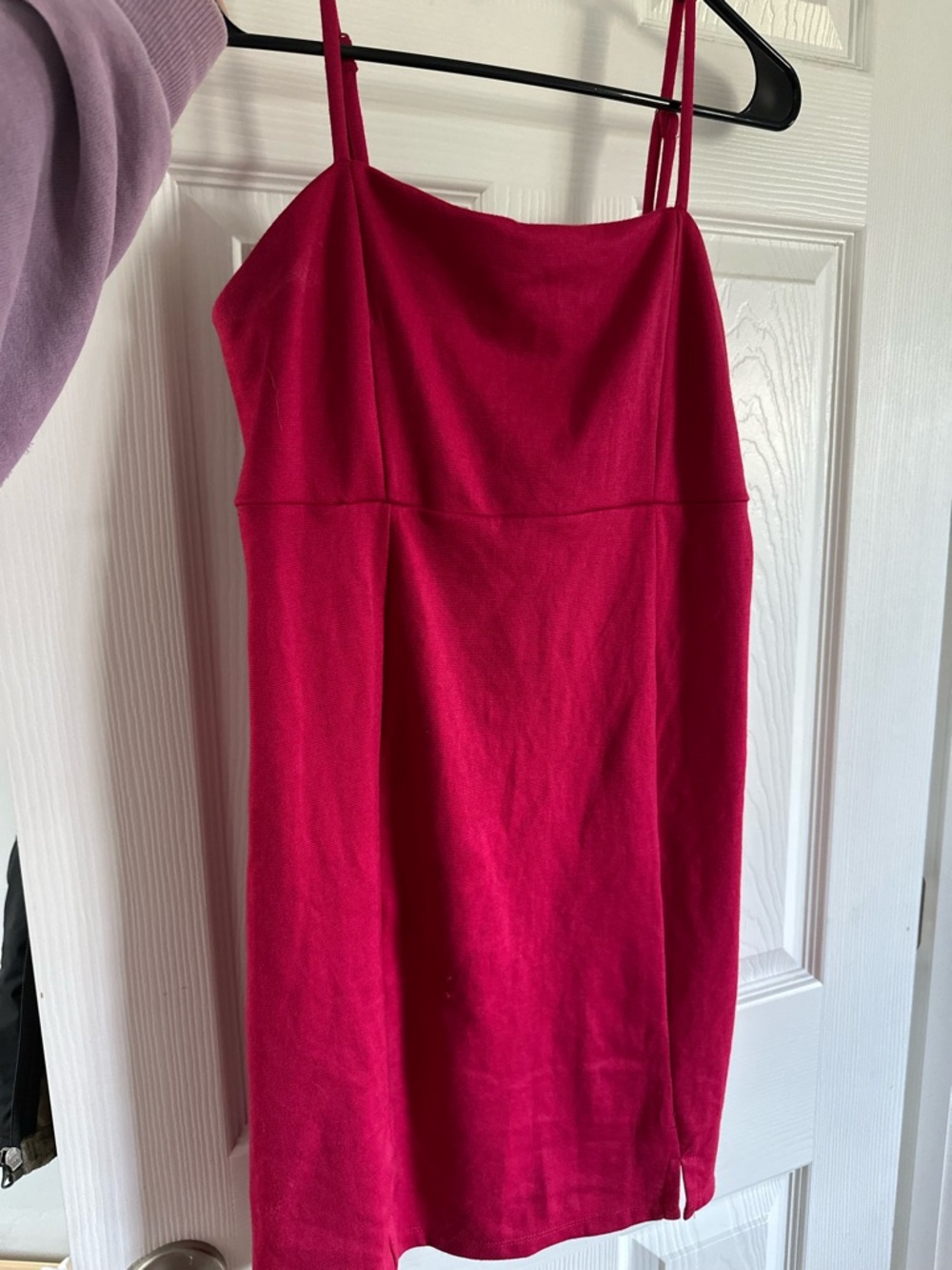 wild fable Hot Red Mini Slip Dress